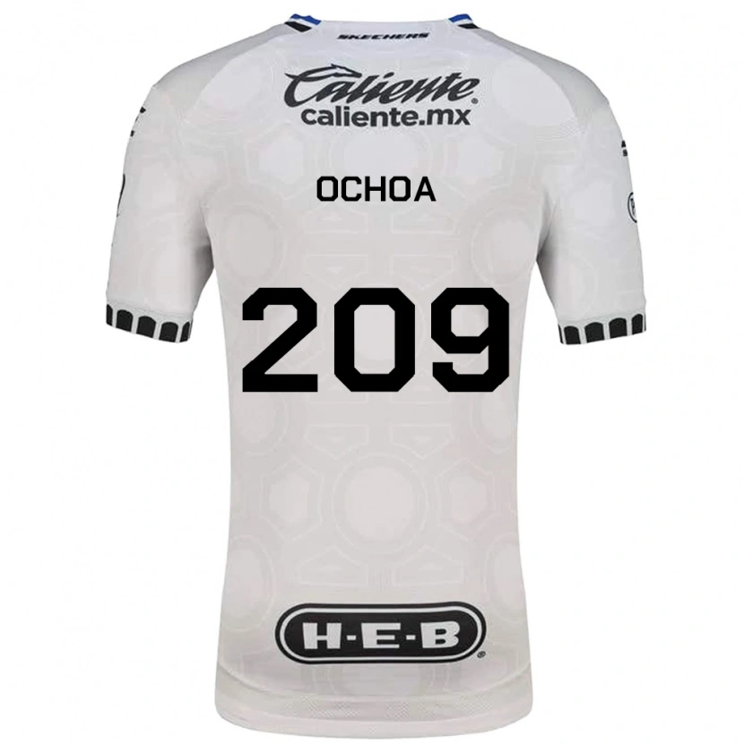 Danxen Kinderen José Ochoa #209 Wit Zwart Blauw Thuisshirt Thuistenue 2026/27 T-Shirt België