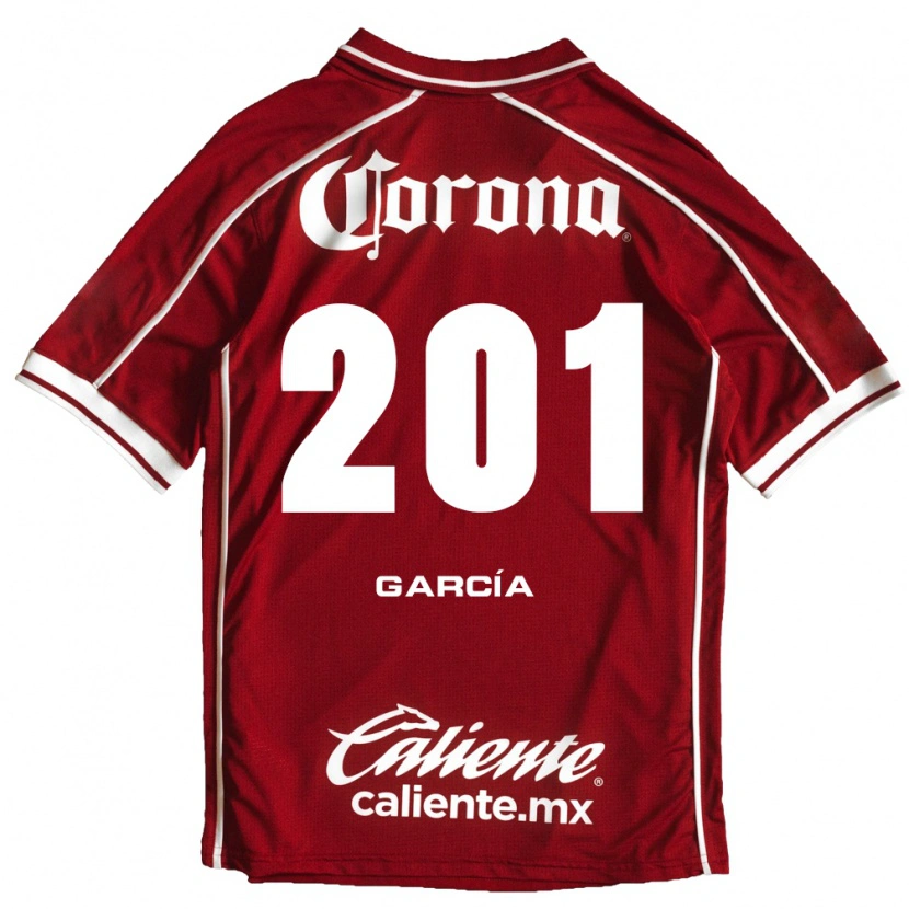 Danxen Kinderen Eros García #201 Wit Rood Thuisshirt Thuistenue 2026/27 T-Shirt België