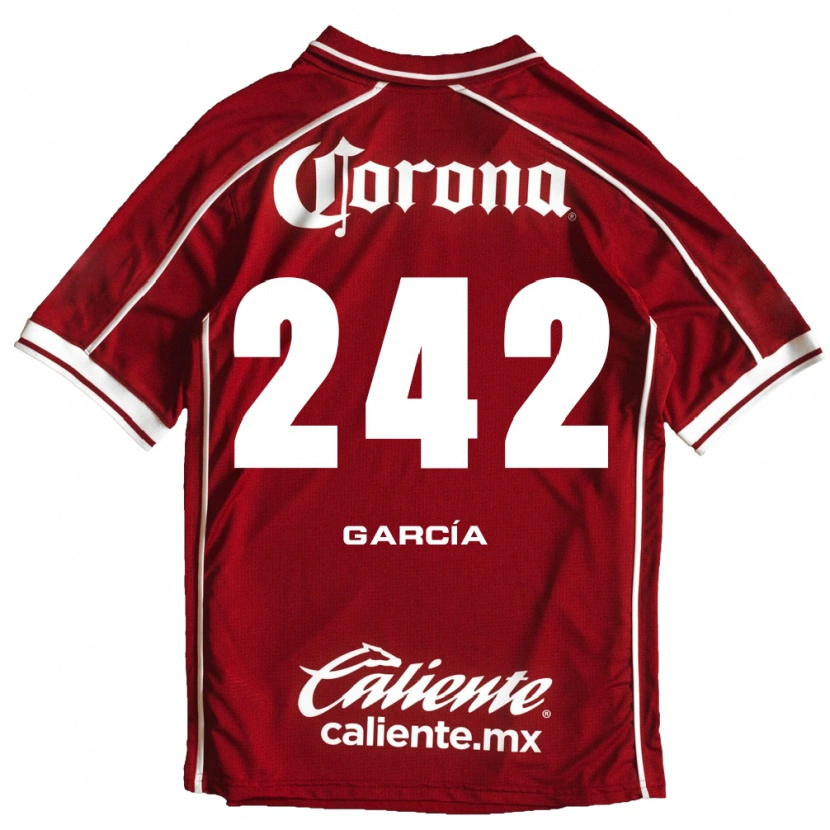 Danxen Kinderen Alejandro García #242 Wit Rood Thuisshirt Thuistenue 2026/27 T-Shirt België