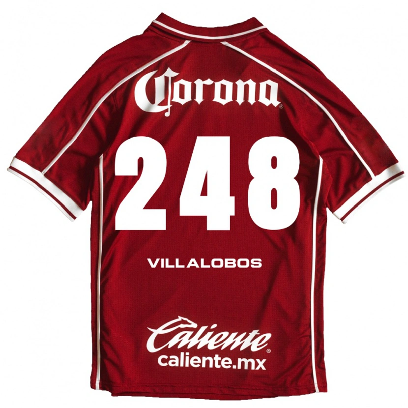 Danxen Kinderen José Villalobos #248 Wit Rood Thuisshirt Thuistenue 2026/27 T-Shirt België