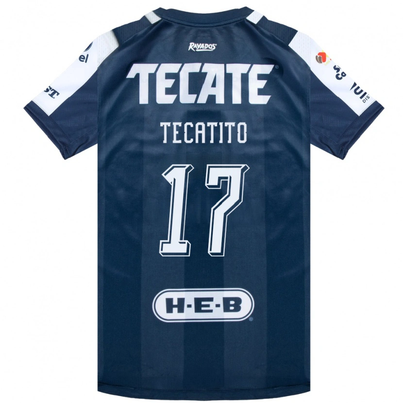 Danxen Kinderen Jesús Corona #17 Inktblauw Wit Rood Thuisshirt Thuistenue 2026/27 T-Shirt België