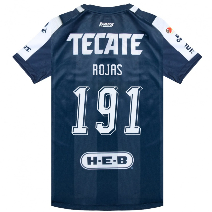 Danxen Kinderen Luis Rojas #191 Inktblauw Wit Rood Thuisshirt Thuistenue 2026/27 T-Shirt België