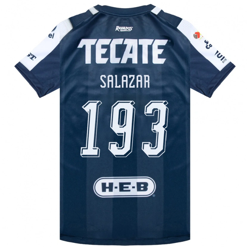 Danxen Kinderen Jofran Salazar #193 Inktblauw Wit Rood Thuisshirt Thuistenue 2026/27 T-Shirt België