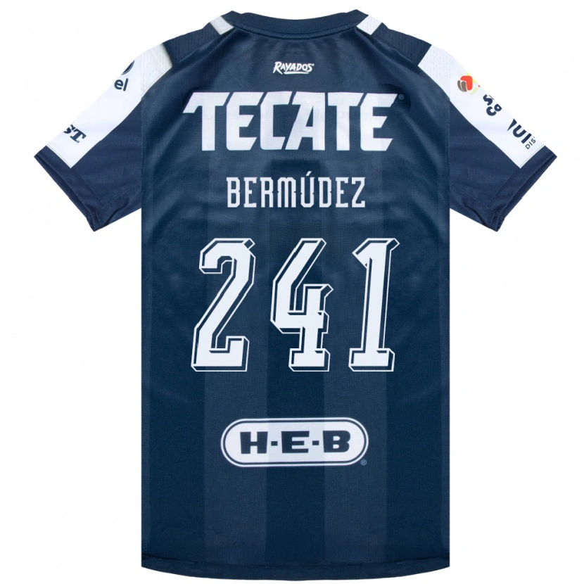 Danxen Kinderen Santiago Bermúdez #241 Inktblauw Wit Rood Thuisshirt Thuistenue 2026/27 T-Shirt België