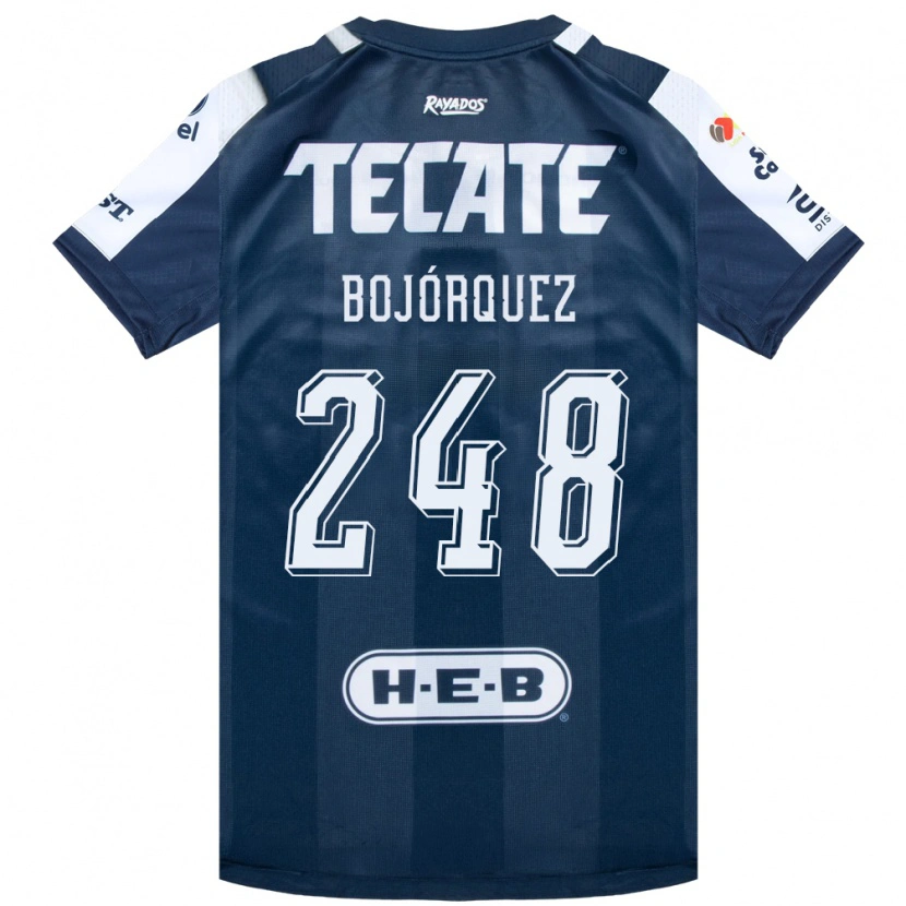 Danxen Kinderen Mauricio Bojórquez #248 Inktblauw Wit Rood Thuisshirt Thuistenue 2026/27 T-Shirt België