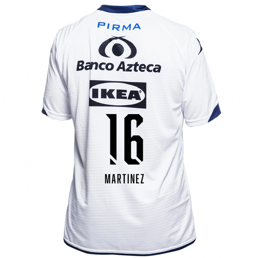 Danxen Kinderen Dulce Martínez #16 Wit Zwart Blauw Thuisshirt Thuistenue 2026/27 T-Shirt België