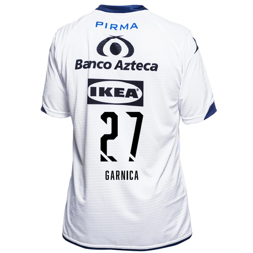 Danxen Kinderen Brayan Garnica #27 Wit Zwart Blauw Thuisshirt Thuistenue 2026/27 T-Shirt België