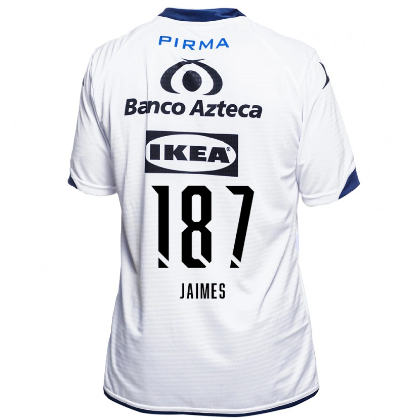 Danxen Kinderen Tristhan Jaimes #187 Wit Zwart Blauw Thuisshirt Thuistenue 2026/27 T-Shirt België