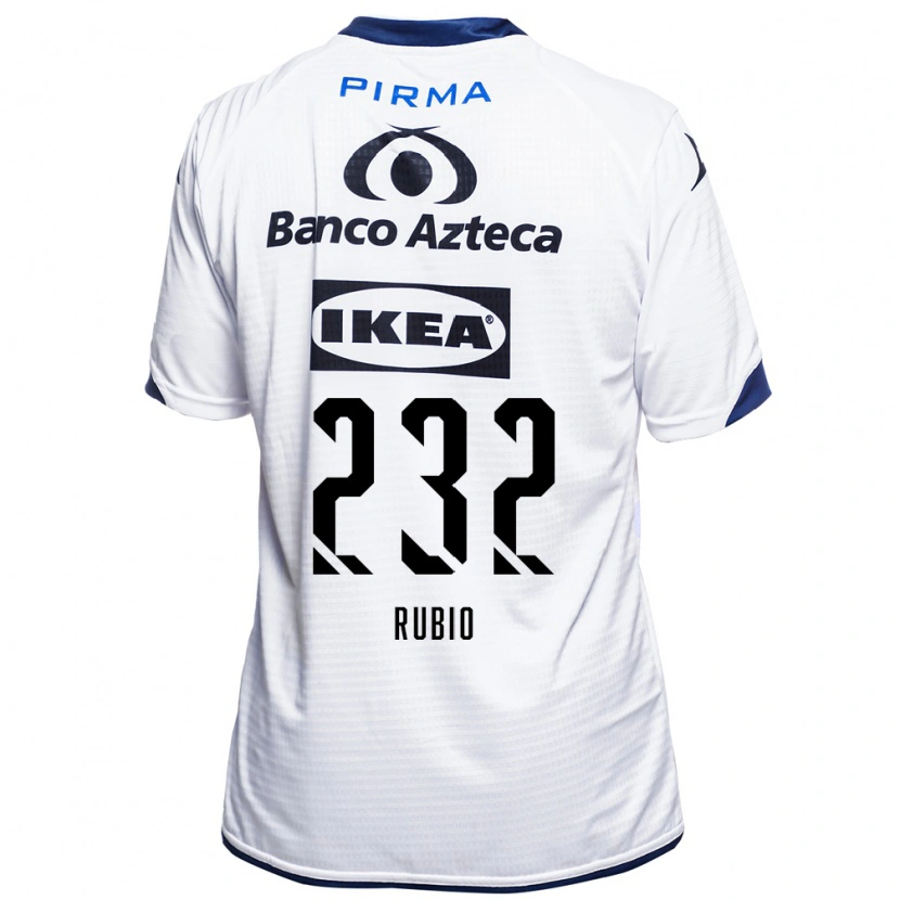 Danxen Kinderen Gregorio Rubio #232 Wit Zwart Blauw Thuisshirt Thuistenue 2026/27 T-Shirt België