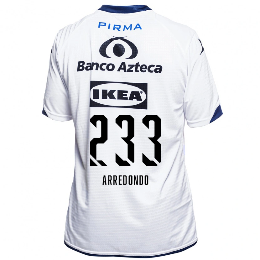 Danxen Kinderen Ángel Arredondo #233 Wit Zwart Blauw Thuisshirt Thuistenue 2026/27 T-Shirt België