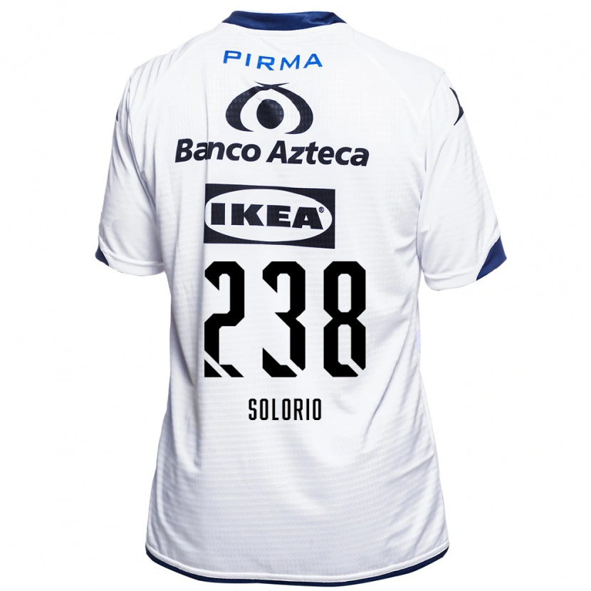 Danxen Kinderen Héctor Solorio #238 Wit Zwart Blauw Thuisshirt Thuistenue 2026/27 T-Shirt België