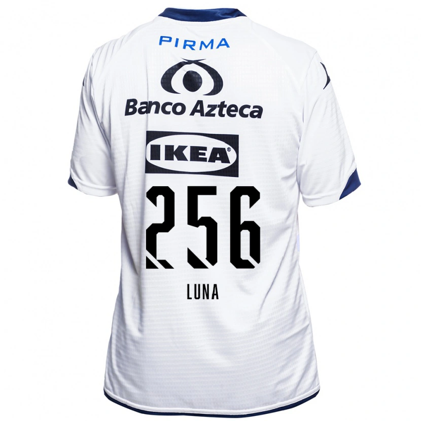 Danxen Kinderen Ángel Luna #256 Wit Zwart Blauw Thuisshirt Thuistenue 2026/27 T-Shirt België