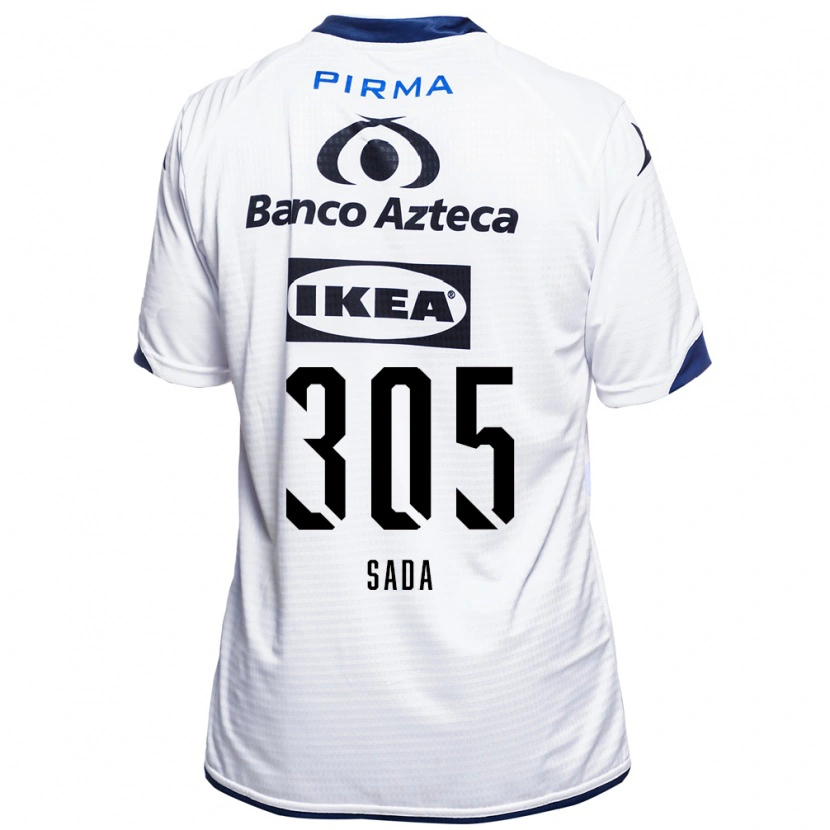 Danxen Kinderen Jorge Sada #305 Wit Zwart Blauw Thuisshirt Thuistenue 2026/27 T-Shirt België