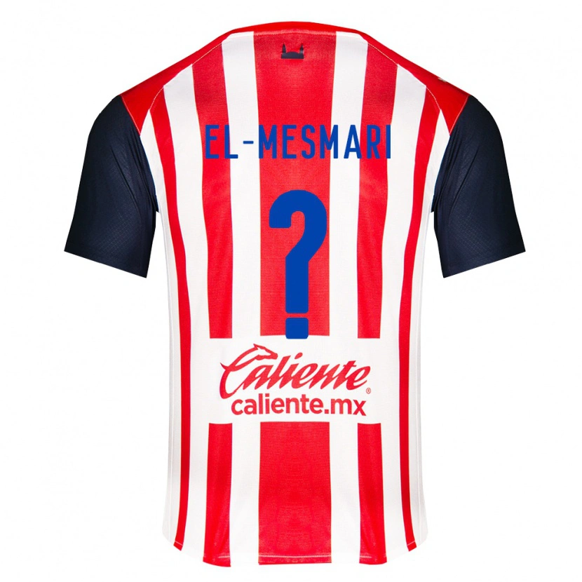 Danxen Kinderen Bruce El-Mesmari #0 Rood Zwart Wit Thuisshirt Thuistenue 2026/27 T-Shirt België