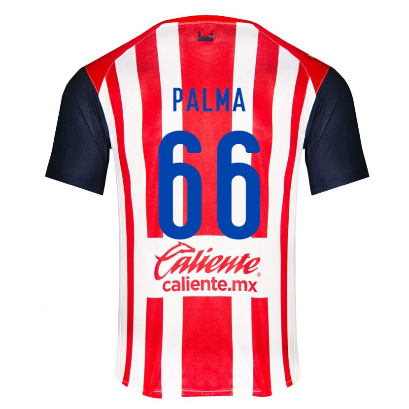 Danxen Kinderen Arturo Palma #66 Rood Zwart Wit Thuisshirt Thuistenue 2026/27 T-Shirt België