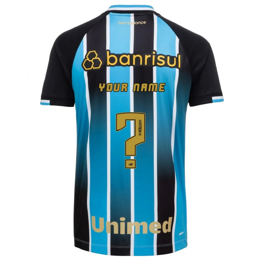Danxen Kinderen Uw Naam #0 Blauw Bruin Zwart Thuisshirt Thuistenue 2026/27 T-Shirt België