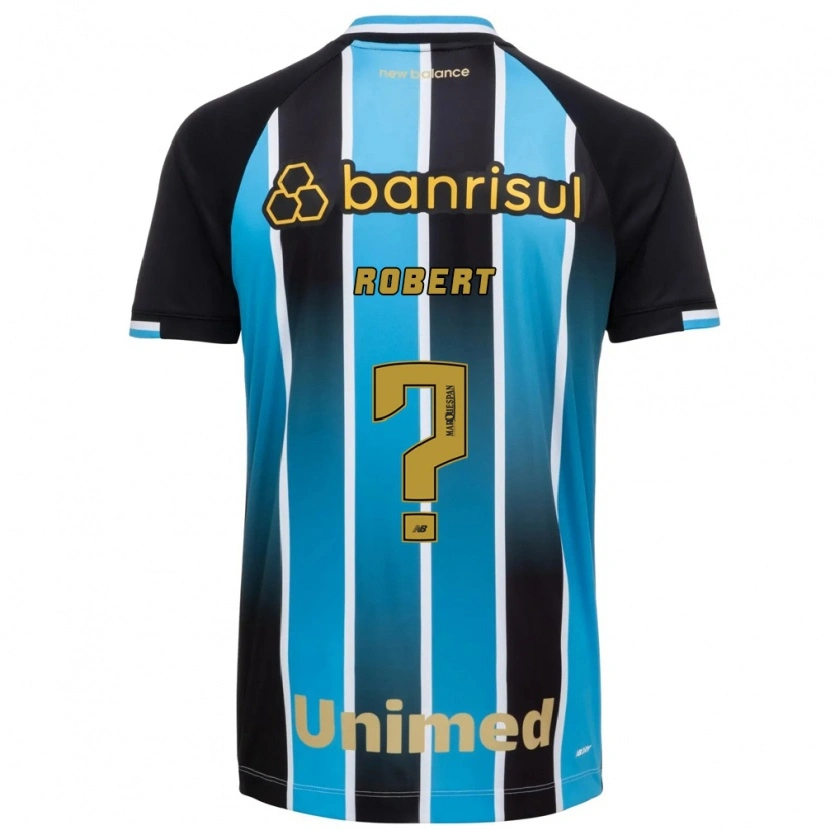 Danxen Kinderen Robert #0 Blauw Bruin Zwart Thuisshirt Thuistenue 2026/27 T-Shirt België
