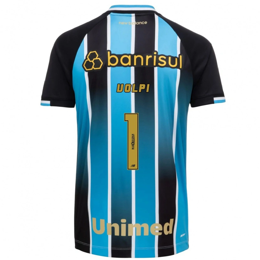 Danxen Kinderen Tiago Volpi #1 Blauw Bruin Zwart Thuisshirt Thuistenue 2026/27 T-Shirt België