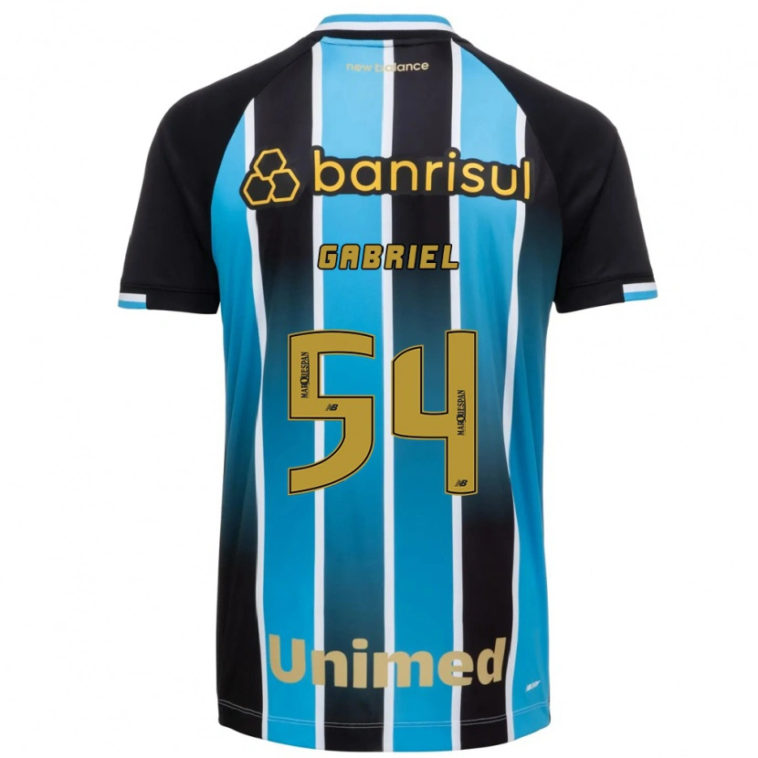 Danxen Kinderen Pedro Gabriel #54 Blauw Bruin Zwart Thuisshirt Thuistenue 2026/27 T-Shirt België
