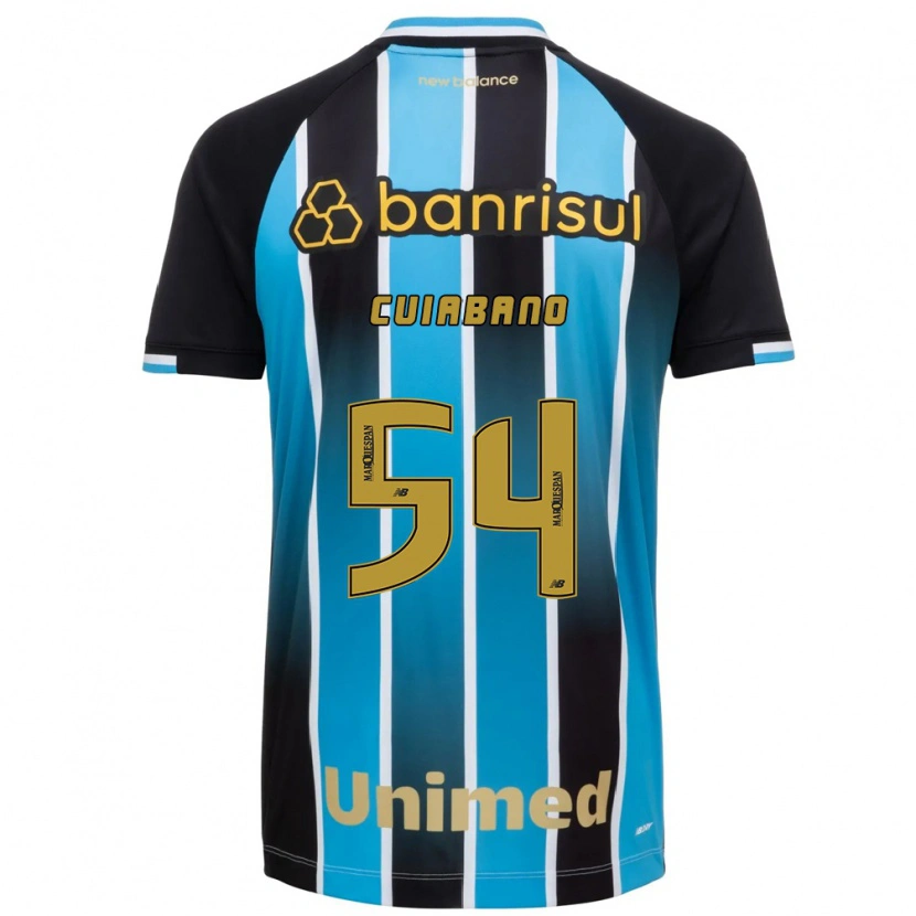 Danxen Kinderen Cuiabano #54 Blauw Bruin Zwart Thuisshirt Thuistenue 2026/27 T-Shirt België