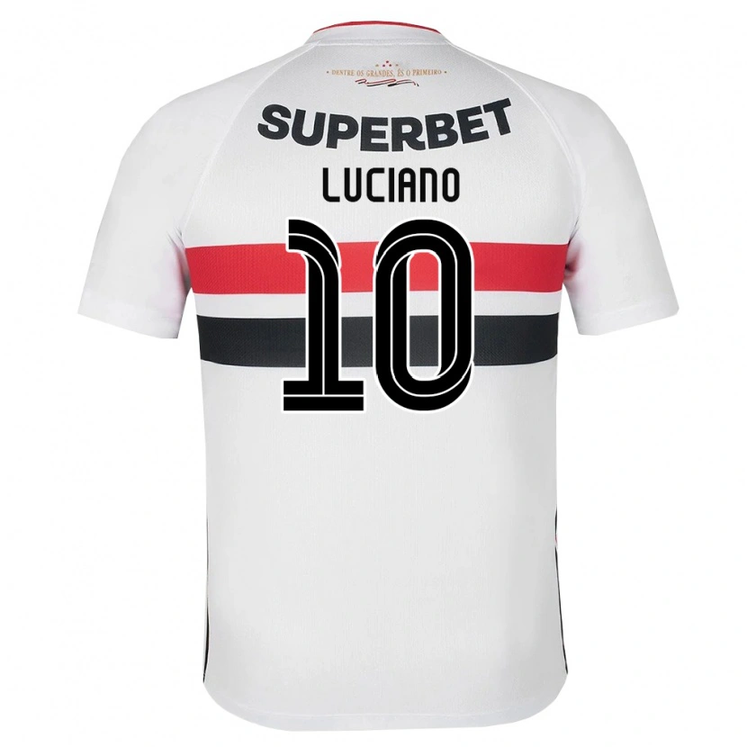 Danxen Kinderen Luciano Da Rocha Neves #10 Wit Rood Zwart Thuisshirt Thuistenue 2026/27 T-Shirt België