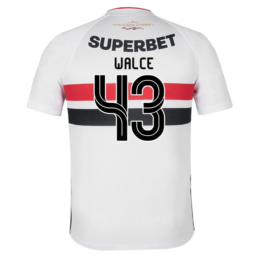 Danxen Kinderen Walce #43 Wit Rood Zwart Thuisshirt Thuistenue 2026/27 T-Shirt België