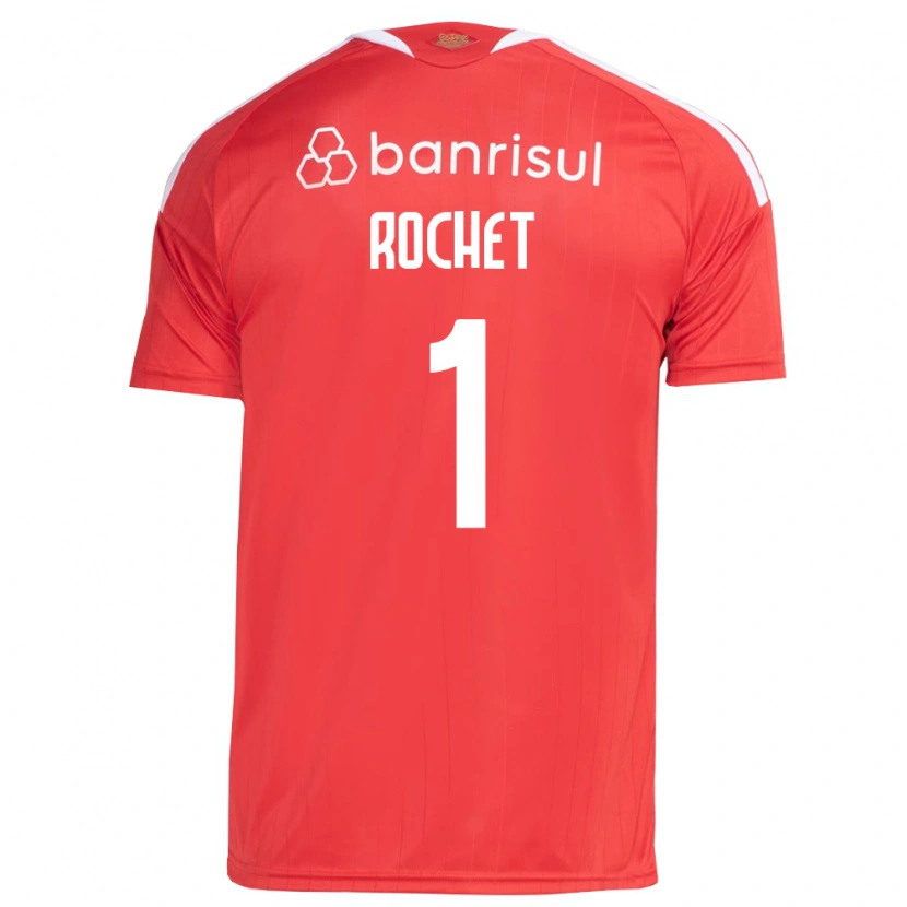 Danxen Kinderen Sergio Rochet #1 Rood Wit Thuisshirt Thuistenue 2026/27 T-Shirt België