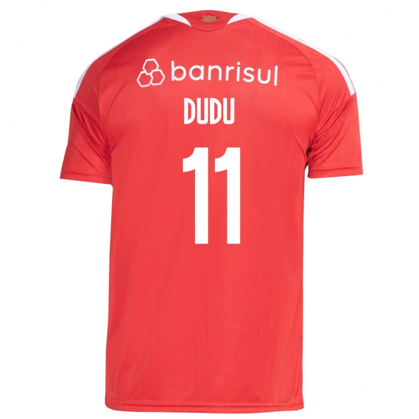 Danxen Kinderen Dudu #11 Rood Wit Thuisshirt Thuistenue 2026/27 T-Shirt België