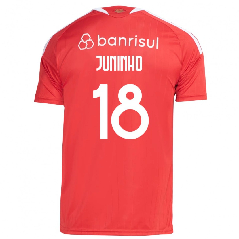 Danxen Kinderen Juninho #18 Rood Wit Thuisshirt Thuistenue 2026/27 T-Shirt België