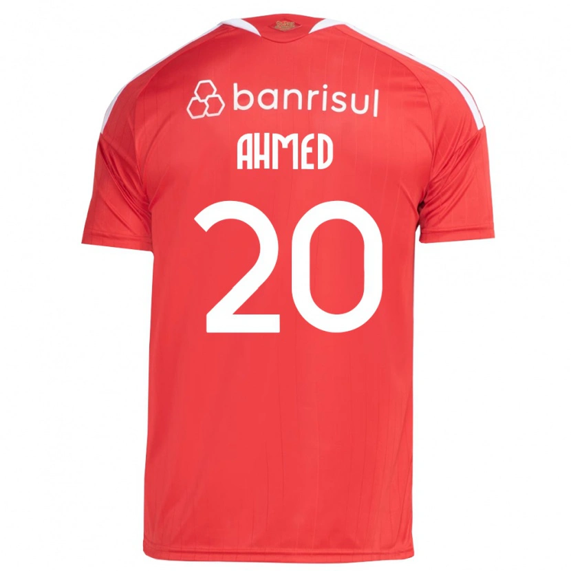 Danxen Kinderen Diego Ahmed #20 Rood Wit Thuisshirt Thuistenue 2026/27 T-Shirt België