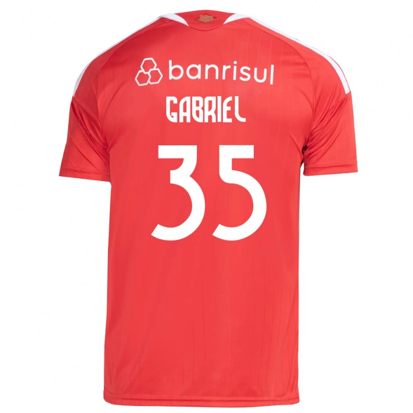 Danxen Kinderen Ze Gabriel #35 Rood Wit Thuisshirt Thuistenue 2026/27 T-Shirt België