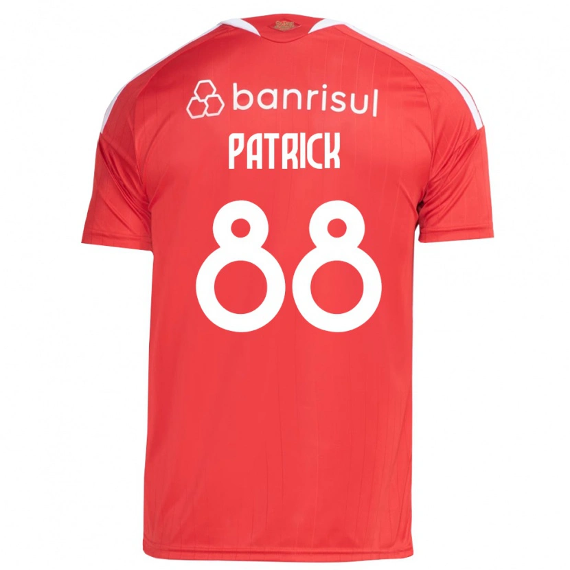 Danxen Kinderen Patrick #88 Rood Wit Thuisshirt Thuistenue 2026/27 T-Shirt België