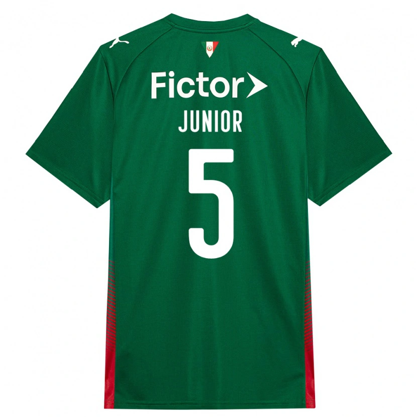 Danxen Kinderen Amilton Junior #5 Groen Rood Wit Thuisshirt Thuistenue 2026/27 T-Shirt België