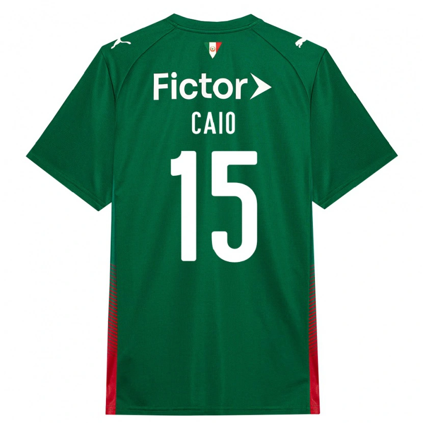 Danxen Kinderen Caio Matheus De Alcântara Lima #15 Groen Rood Wit Thuisshirt Thuistenue 2026/27 T-Shirt België