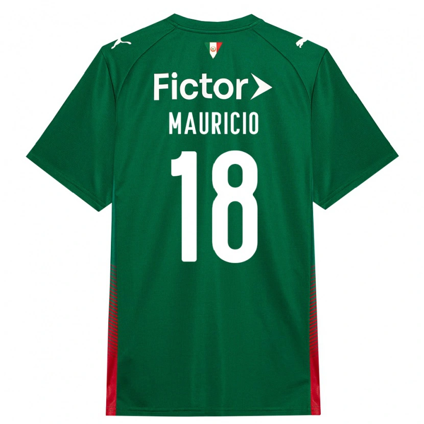 Danxen Kinderen Mauricio Magalhães Prado #18 Groen Rood Wit Thuisshirt Thuistenue 2026/27 T-Shirt België