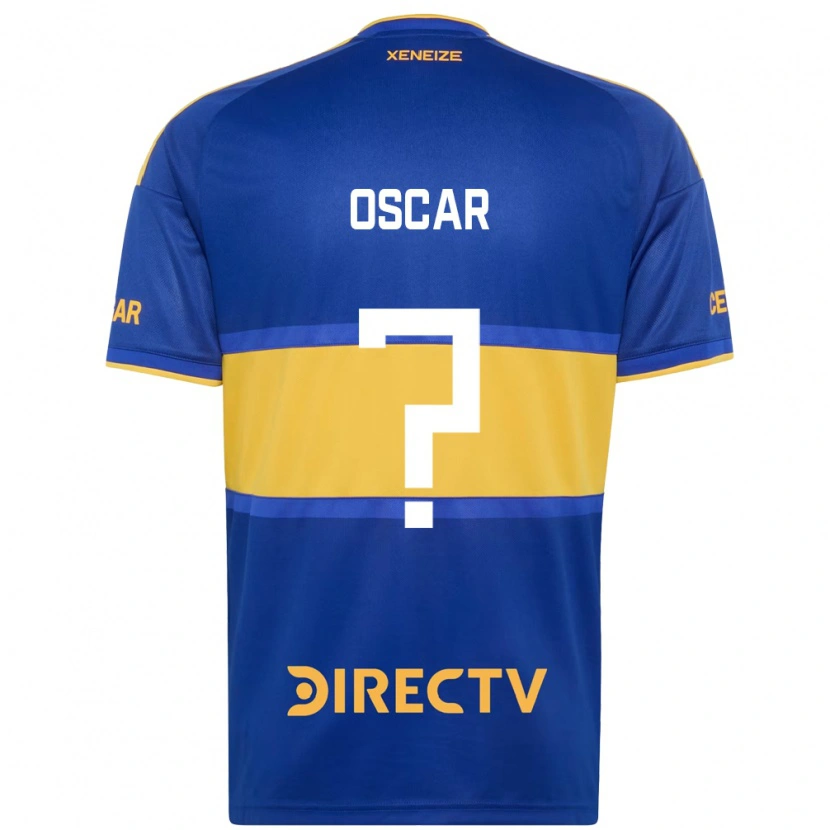 Danxen Kinderen Oscar Romero #0 Koninklijk Blauw Geel Thuisshirt Thuistenue 2026/27 T-Shirt België