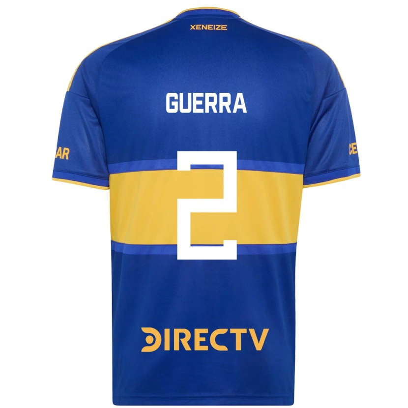 Danxen Kinderen Maylen Guerra #2 Koninklijk Blauw Geel Thuisshirt Thuistenue 2026/27 T-Shirt België