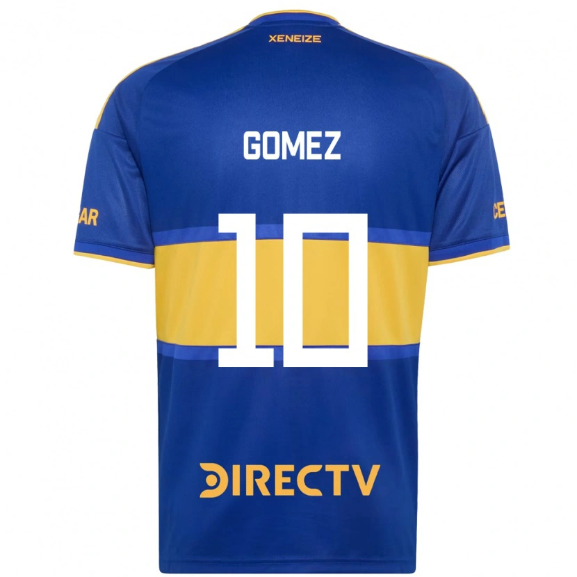 Danxen Kinderen Camila Gomez Ares #10 Koninklijk Blauw Geel Thuisshirt Thuistenue 2026/27 T-Shirt België