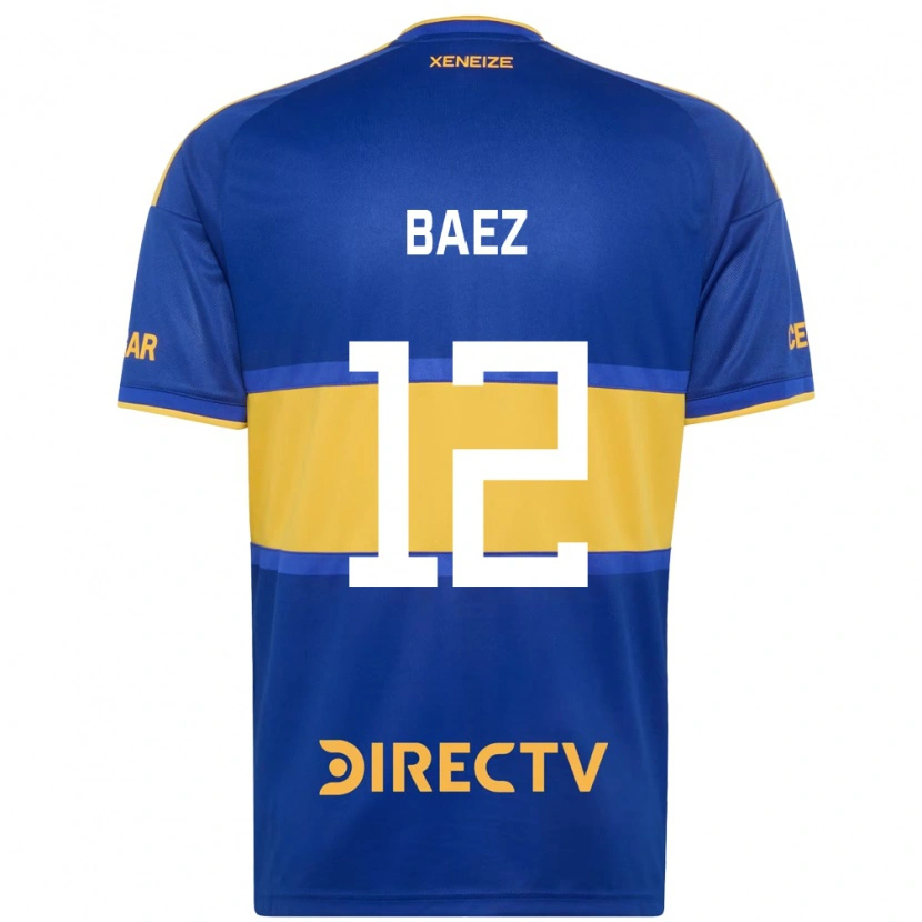 Danxen Kinderen Tomás Baez #12 Koninklijk Blauw Geel Thuisshirt Thuistenue 2026/27 T-Shirt België