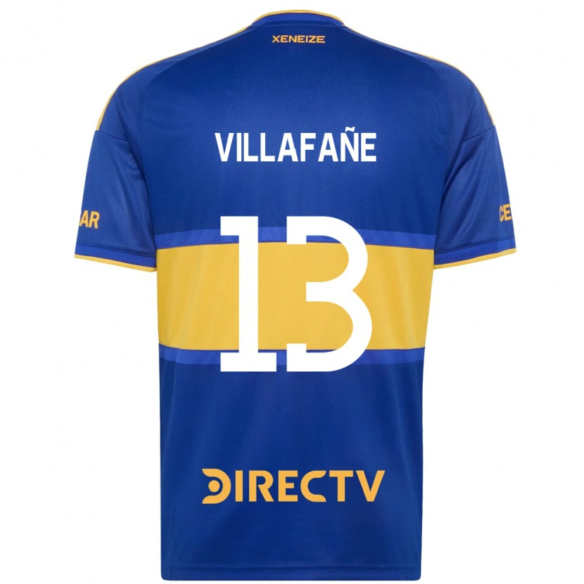 Danxen Kinderen Thomás Villafañe #13 Koninklijk Blauw Geel Thuisshirt Thuistenue 2026/27 T-Shirt België
