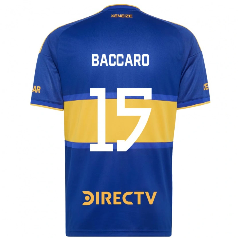Danxen Kinderen Camila Baccaro #15 Koninklijk Blauw Geel Thuisshirt Thuistenue 2026/27 T-Shirt België