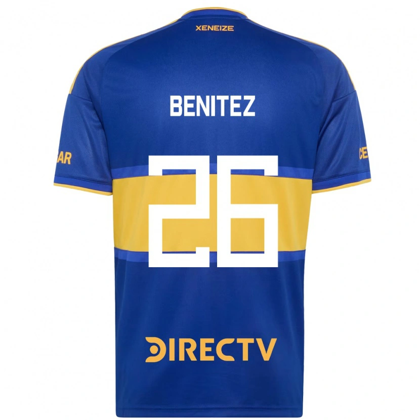 Danxen Kinderen Lorena Benitez #26 Koninklijk Blauw Geel Thuisshirt Thuistenue 2026/27 T-Shirt België