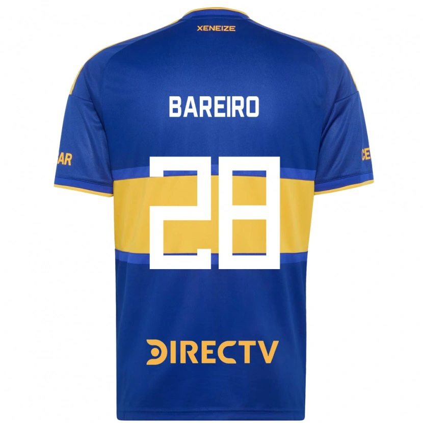 Danxen Kinderen Adam Bareiro #28 Koninklijk Blauw Geel Thuisshirt Thuistenue 2026/27 T-Shirt België
