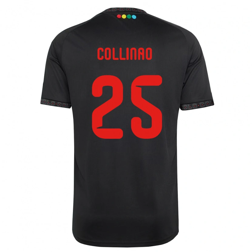 Danxen Kinderen Margarita Collinao #25 Zwart Rood Uitshirt Uittenue 2026/27 T-Shirt België