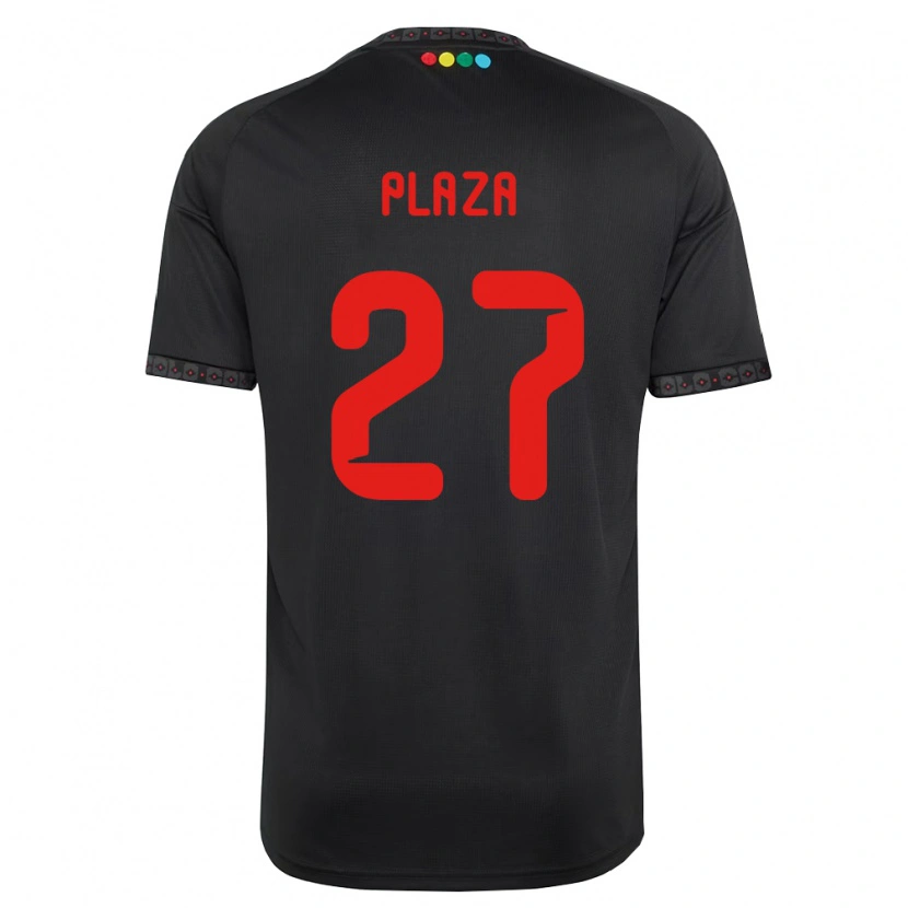 Danxen Kinderen Diego Plaza #27 Zwart Rood Uitshirt Uittenue 2026/27 T-Shirt België