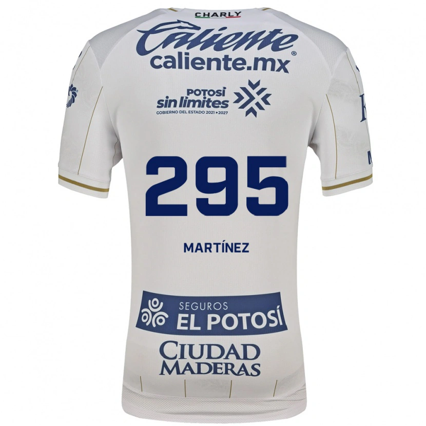 Danxen Kinderen Jorge Martínez #295 Wit Blauw Uitshirt Uittenue 2026/27 T-Shirt België
