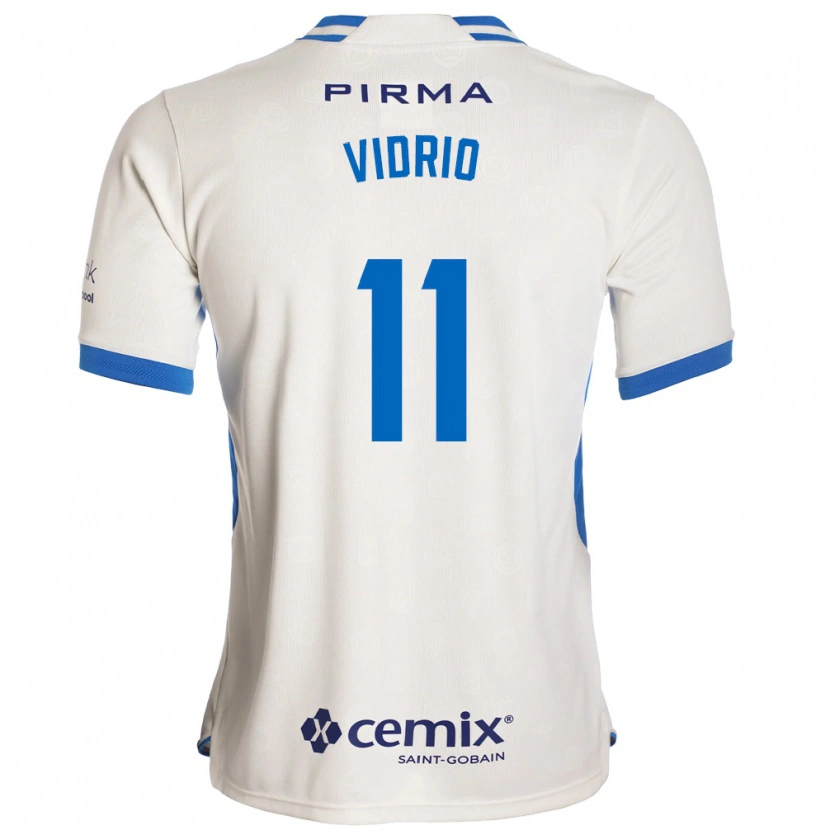 Danxen Kinderen Nailea Vidrio #11 Wit Blauw Rood Uitshirt Uittenue 2026/27 T-Shirt België
