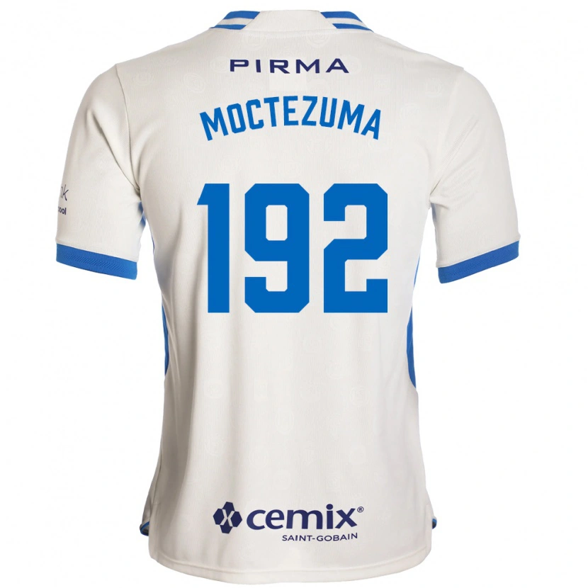 Danxen Kinderen Brayan Moctezuma #192 Wit Blauw Rood Uitshirt Uittenue 2026/27 T-Shirt België