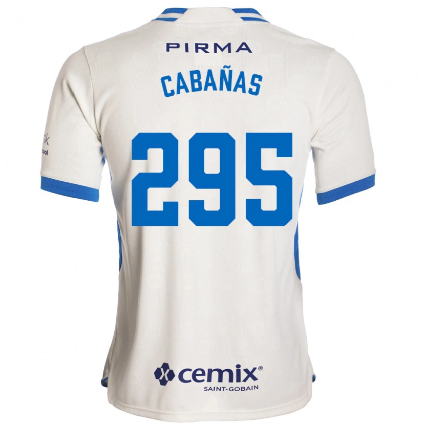 Danxen Kinderen Diego Cabañas #295 Wit Blauw Rood Uitshirt Uittenue 2026/27 T-Shirt België