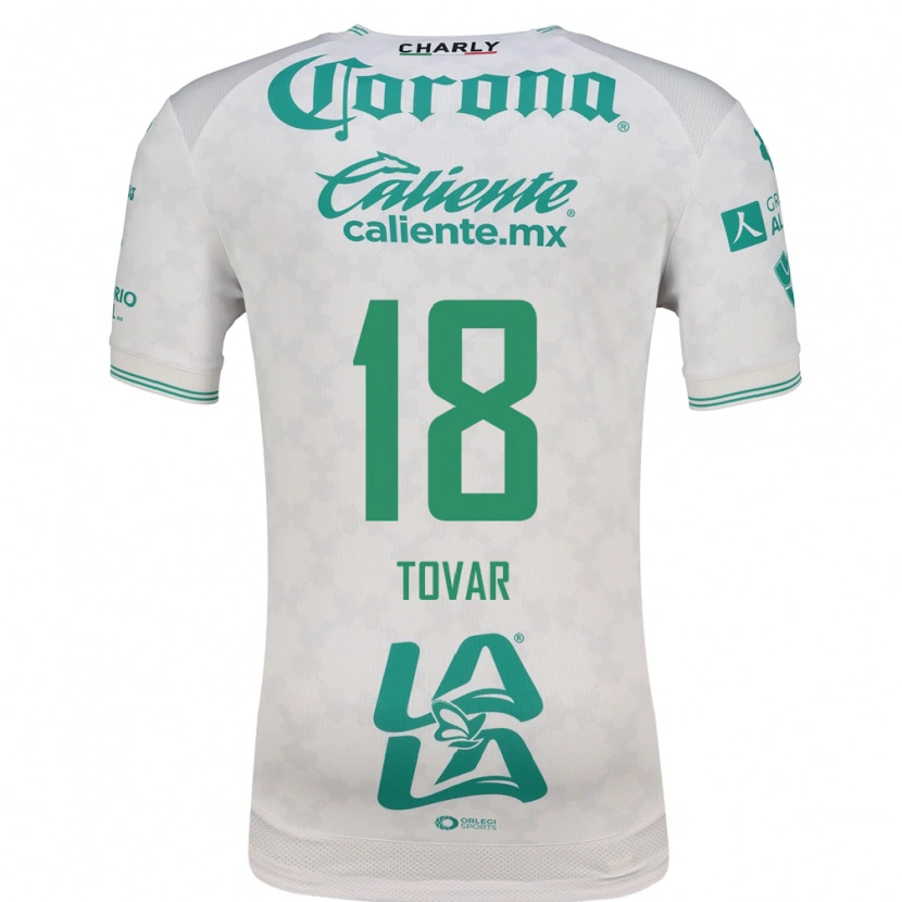 Danxen Kinderen Arlett Tovar #18 Lichtgroen Wit Uitshirt Uittenue 2026/27 T-Shirt België